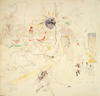 Un sogno in assenzio, 1890 da Charles Edward Conder